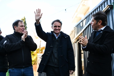 En Morón, Kicillof y Katopodis pulen su campaña: “El próximo 7 de septiembre, vamos a defender la obra pública”