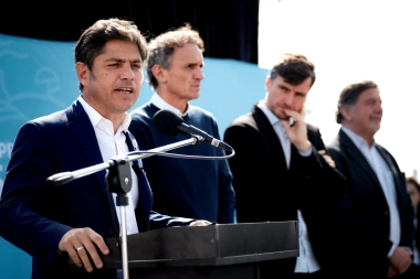 Con Katopodis y Ghi, Kicillof inauguró un edificio escolar en Morón y condenó el plan “insensible” de Milei