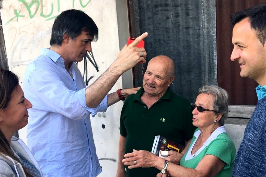 Referentes de Cambiemos realizaron "timbreo de agradecimiento" por el apoyo en las elecciones