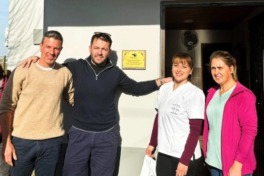Sciaini celebró un nuevo aniversario de la Sala de Primeros Auxilios Jorge A. Ceballos de Roque Pérez