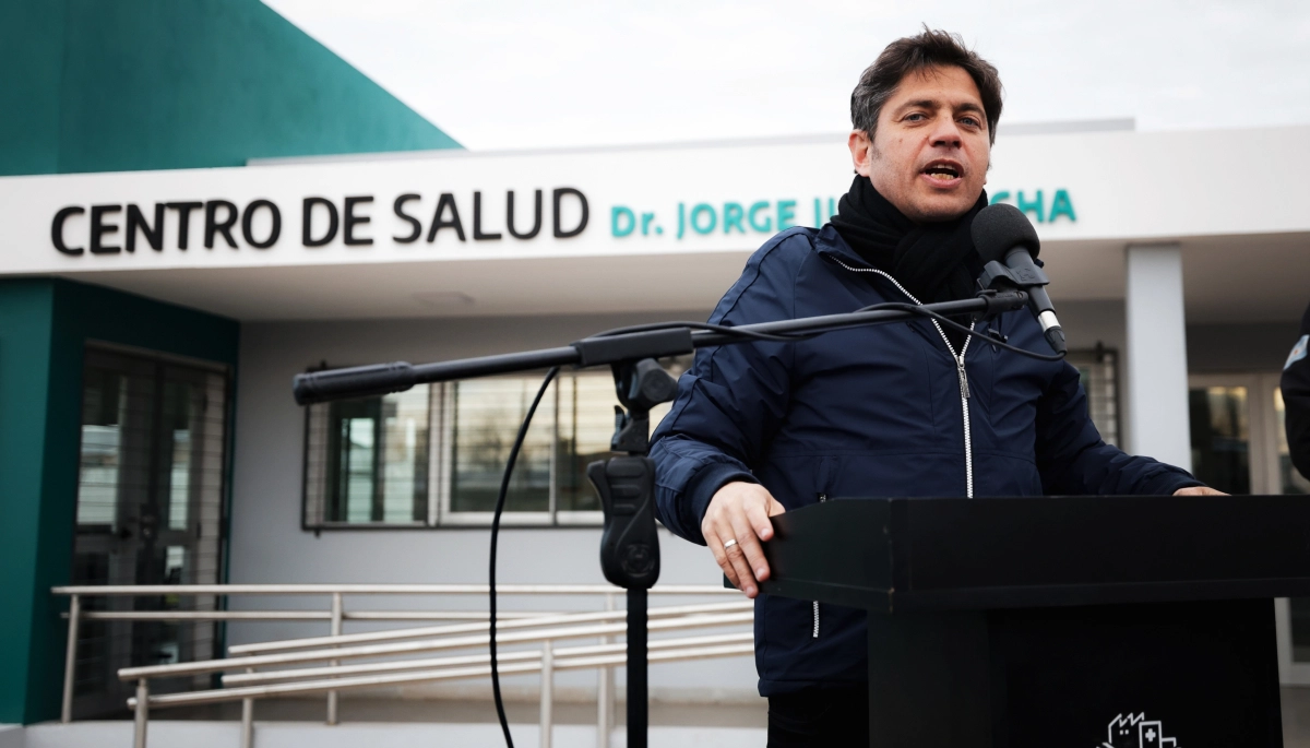 Kicillof y Zurro inauguraron un CAPS en Pehuajó y pidieron ponerle un freno a la motosierra de Milei