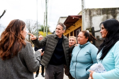 Katopodis continúa con su campaña por la Primera Sección: visitó Moreno y reunión con Mariel Fernández