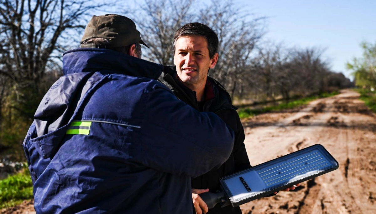 Mantegazza anunció el refuerzo de obras públicas en los barrios de San Vicente