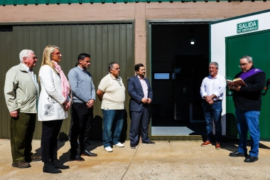 Javier Martínez presentó el nuevo crematorio de la Cooperativa Eléctrica de Pergamino