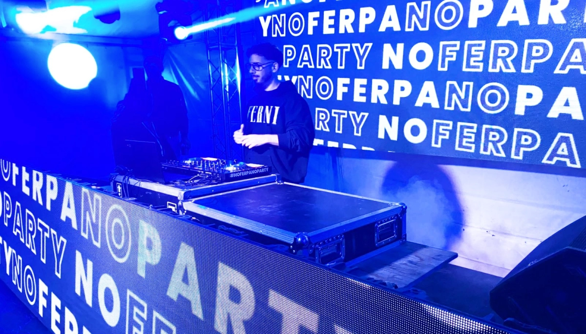 Fer Palacio arrasó en el Mulitas Festival DJs en 25 de Mayo