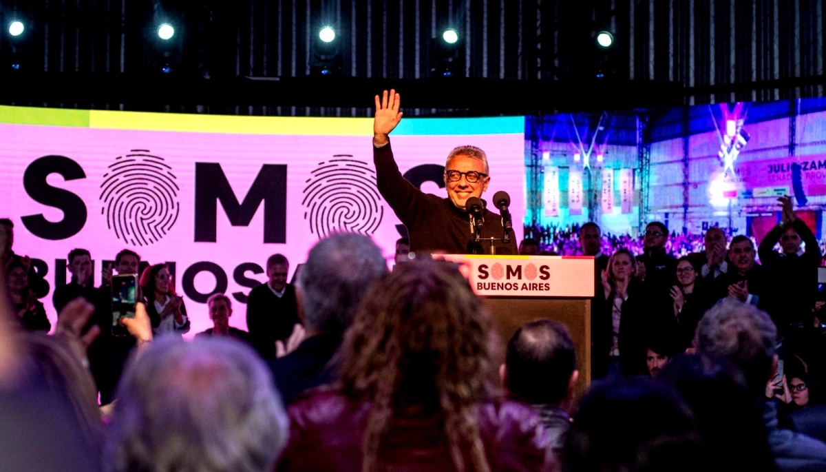 Zamora cerró la campaña de Somos Buenos Aires en Tigre: duras críticas a Kicillof y palo para Massa