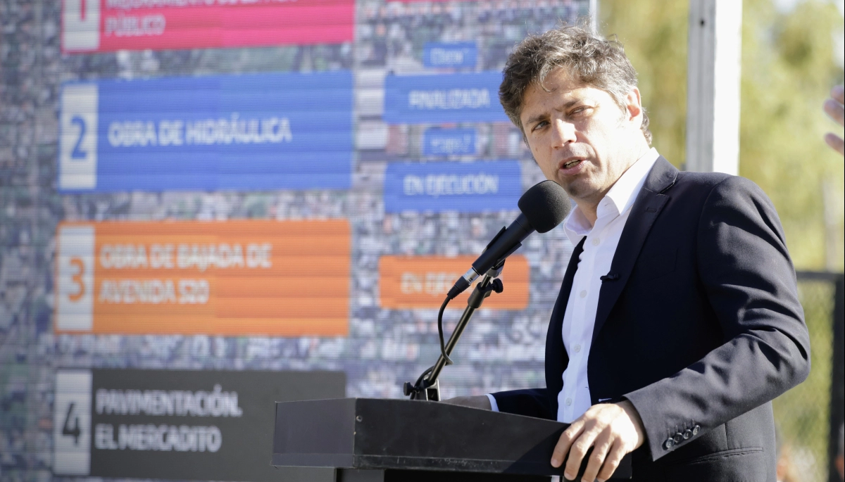Con tono jocoso, Kicillof ironizó sobre la cantidad de gente que fue al acto de Milei en Moreno
