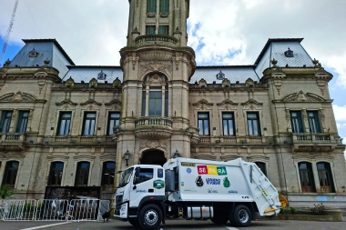 Tres Arroyos: incorporaron un nuevo camión para la Planta Recicladora de San Francisco de Bellocq