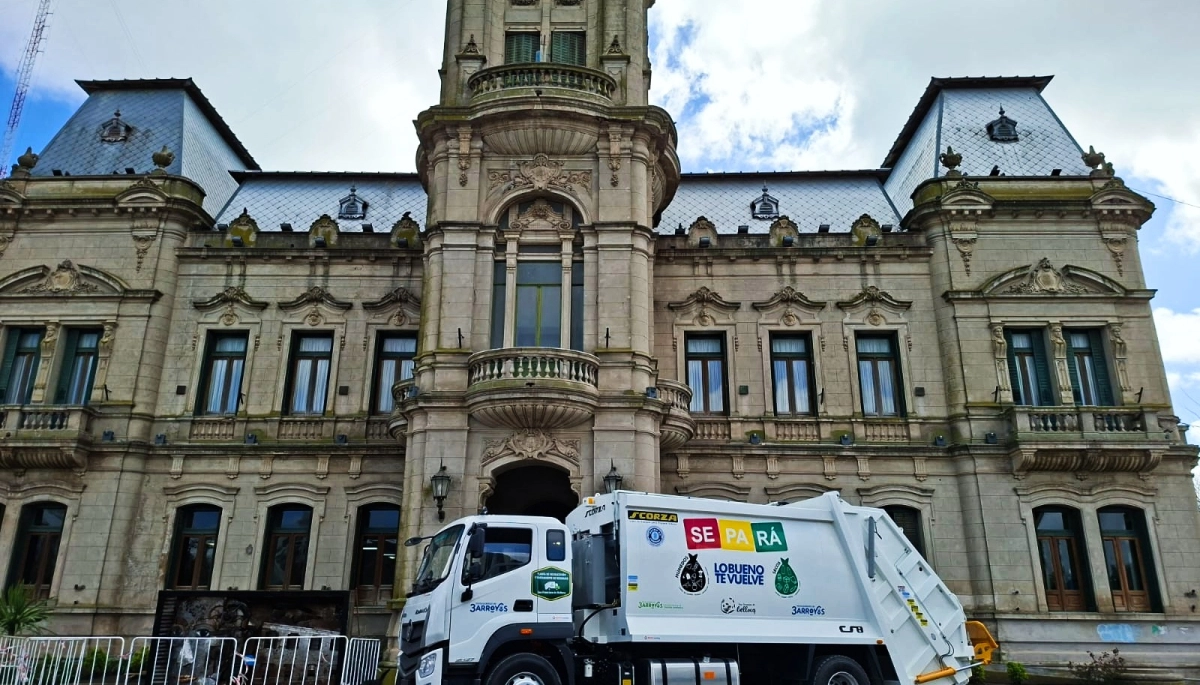 Tres Arroyos: incorporaron un nuevo camión para la Planta Recicladora de San Francisco de Bellocq