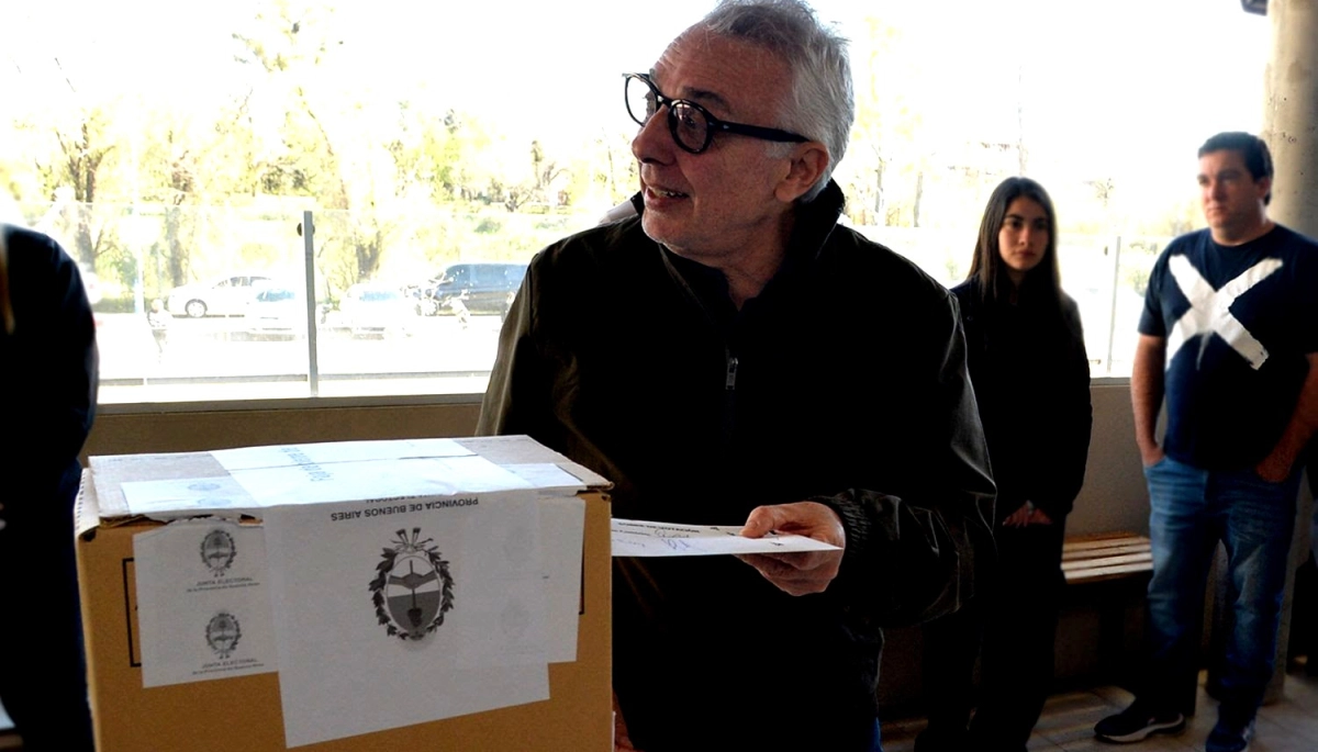 Zamora votó en Tigre y dijo que este es el “punto de partida” para Somos Buenos Aires