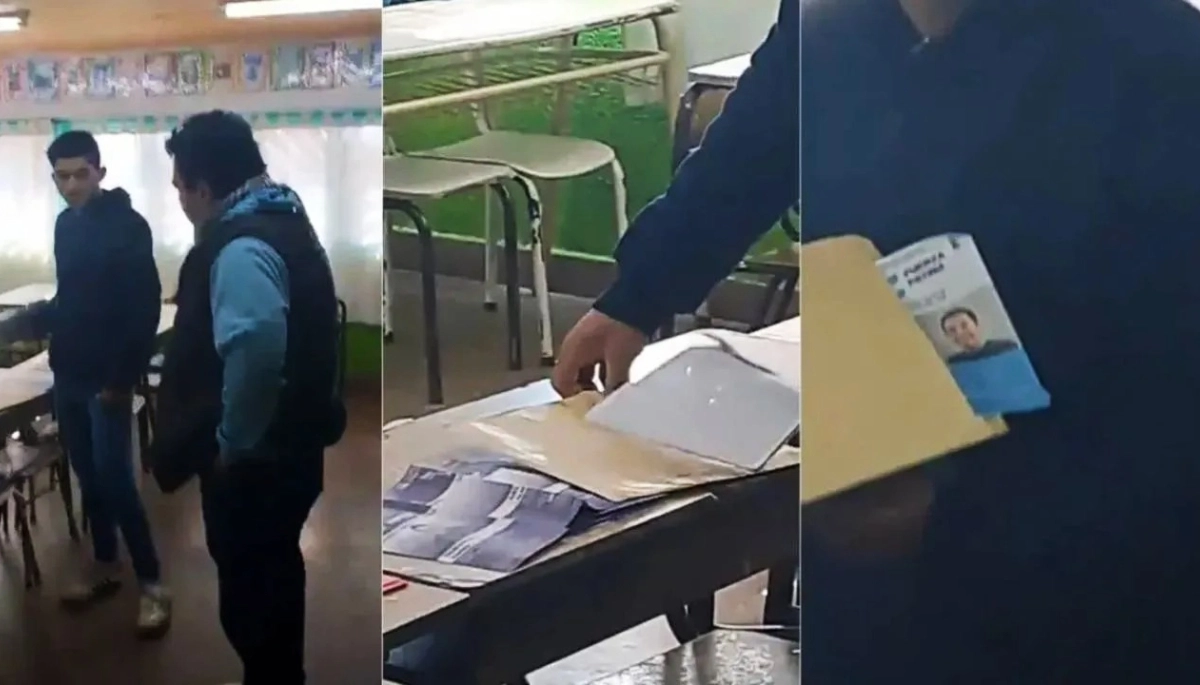 En Malvinas Argentinas: detuvieron a un fiscal de La Libertad Avanza por robar boletas de Fuerza Patria