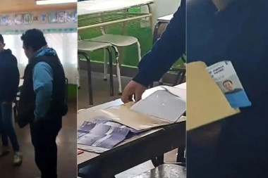 En Malvinas Argentinas: detuvieron a un fiscal de La Libertad Avanza por robar boletas de Fuerza Patria