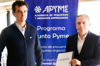 Gray se reunió con el presidente de APyME: “Tenemos que defender la industria nacional”