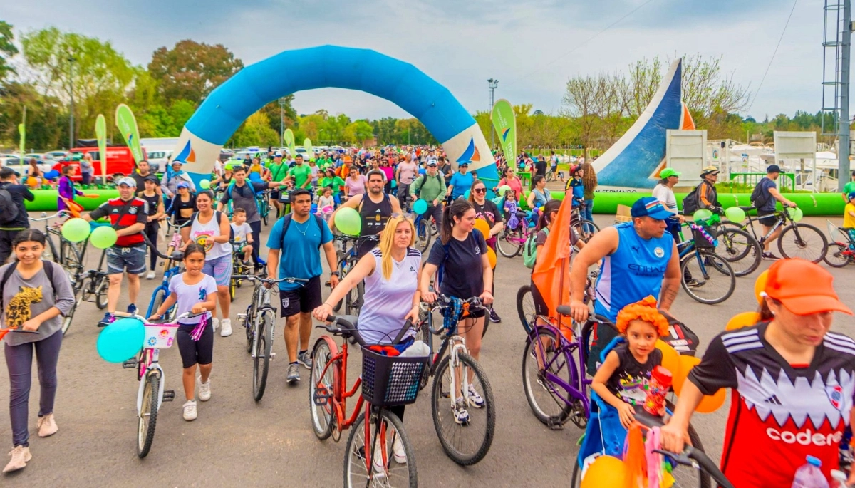 San Fernando se sube a las bicis: llega la clásica Bicicleteada Familiar 2025