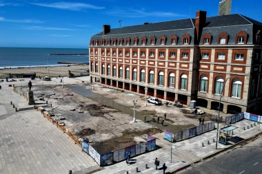 El Gobierno bonaerense avanza con las obras en la Rambla de Mar del Plata