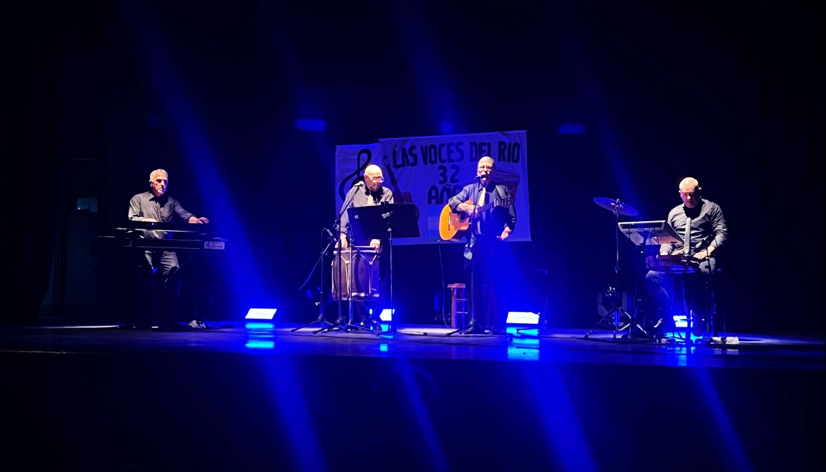 Las Voces del Río celebraron 32 años de trayectoria con un increíble show en Roque Pérez