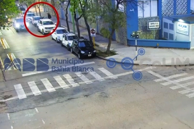 Secuestro en Bahía Blanca: recuperaron un Fiat Uno robado gracias al monitoreo municipal