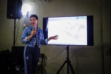 Mayra Mendoza anunció la construcción de una nueva subida de la autopista Buenos Aires-La Plata