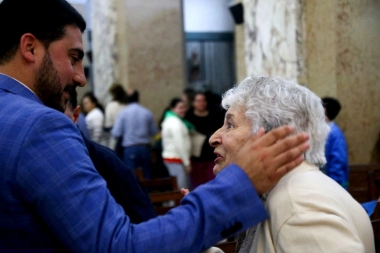 25 de Mayo: Egüen participó de la misa por Nuestra Señora del Rosario en 9 de Julio