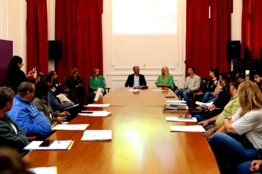 El intendente Martínez encabezó una reunión por el programa Clubes Seguros en Pergamino