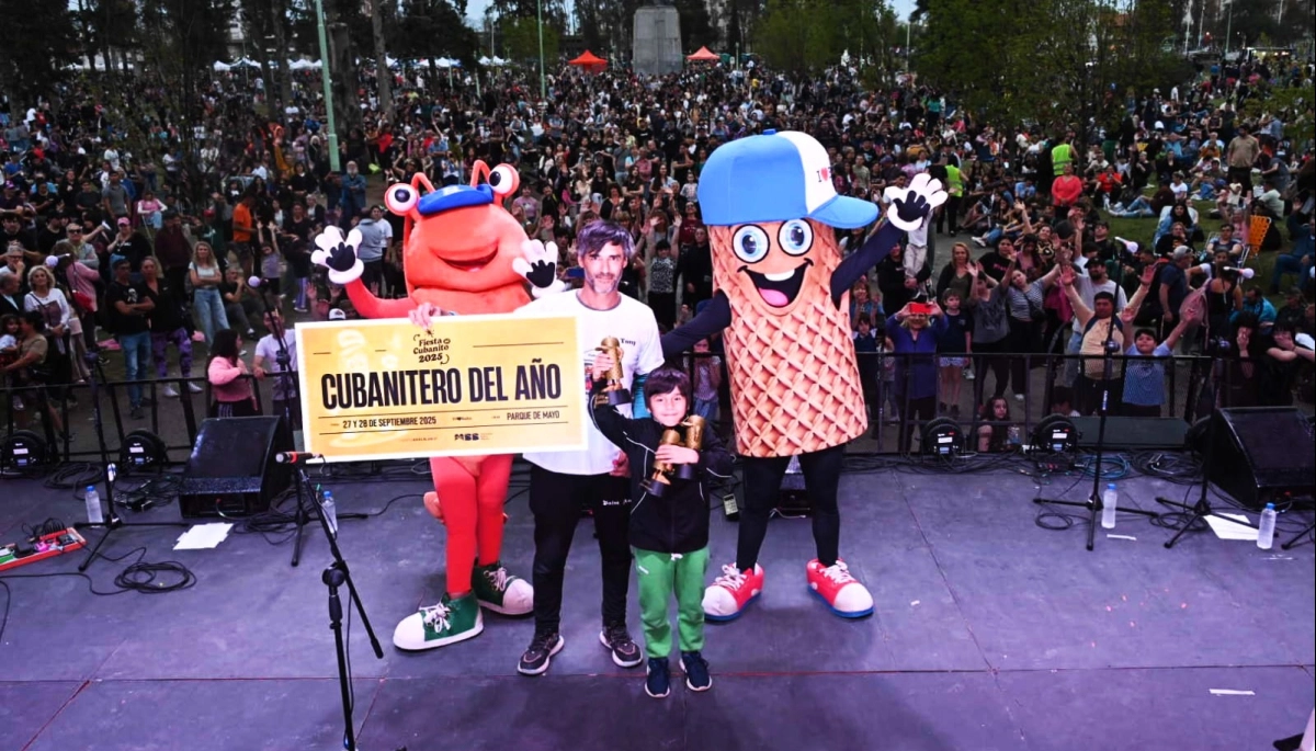 La Fiesta del Cubanito de Bahía Blanca volvió a reunir a miles de vecinos en el Parque de Mayo