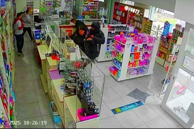 Una clienta encabezó la resistencia y enfrentó al ladrón de una farmacia de Mar del Plata