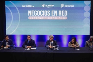 Con proyecciones nacionales, el Gobierno bonaerense lanzó una propuesta federal con su par de La Pampa