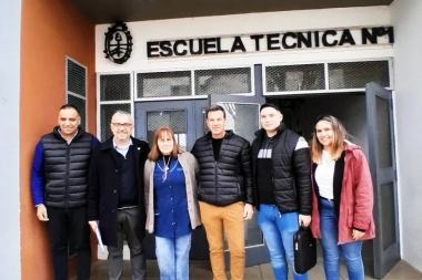 Roque Pérez anunció aumentos en las inversiones en fondos educativos para escuelas locales