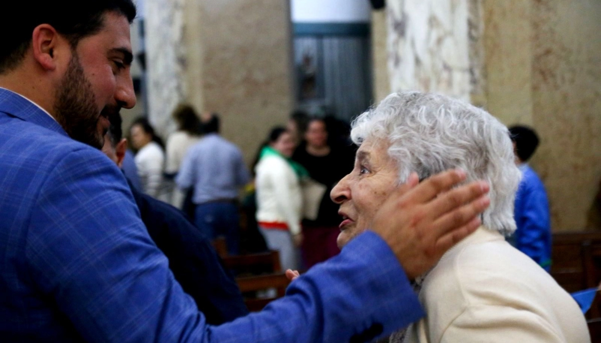 25 de Mayo: Egüen participó de la misa por Nuestra Señora del Rosario en 9 de Julio