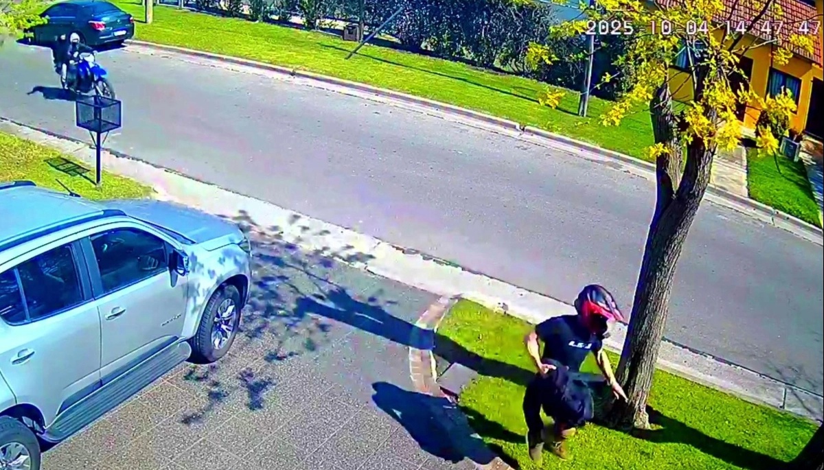 "Tirala porque te mato": salvaje ataque de motochorros en Mar del Plata
