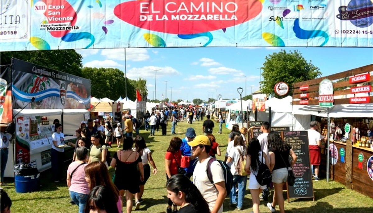 San Vicente se prepara para la 14ª Fiesta Provincial de la Mozzarella: días de shows, sabores y tradición bonaerense