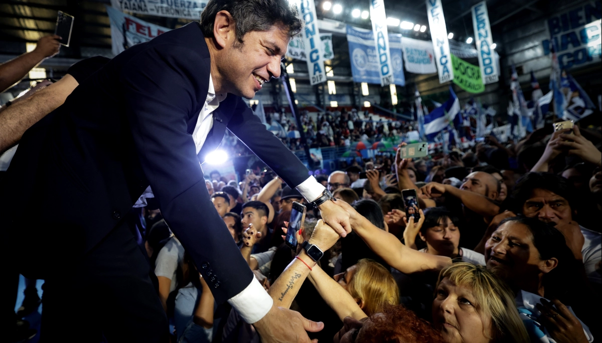 Kicillof en La Matanza: “El responsable de la calamidad que vive el país se llama Javier Milei”