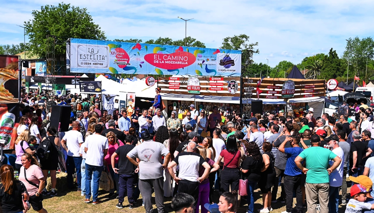 Mirá las mejores fotos de la exitosa 14º edición de la Fiesta Provincial de la Mozzarella en San Vicente
