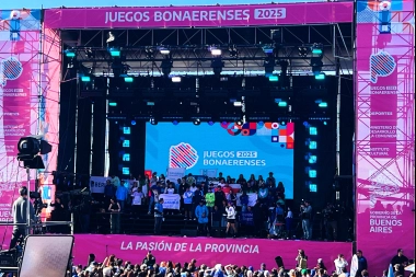Desde Mar del Plata: así vivió Roque Pérez la inauguración de los Juegos Bonaerenses 2025