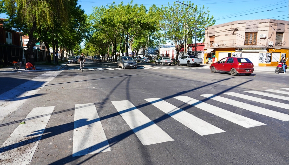 La Plata habilitó la segunda etapa de las obras viales, hidráulicas y de alumbrado en la avenida 60