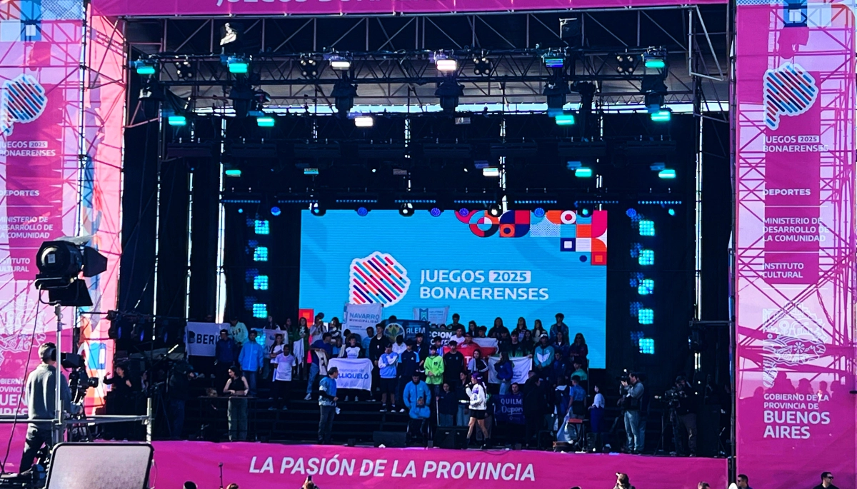 Desde Mar del Plata: así vivió Roque Pérez la inauguración de los Juegos Bonaerenses 2025