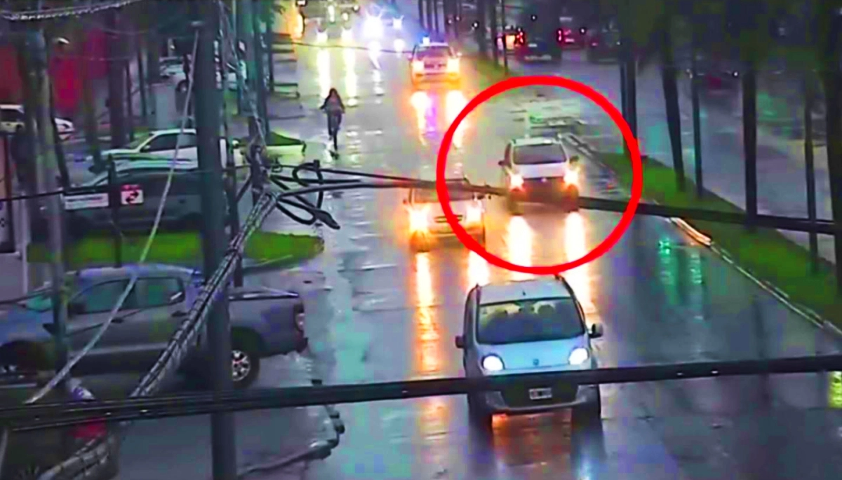 Persecución y operativo cerrojo para detener a tres sujetos que robaron un auto con un Tramontina