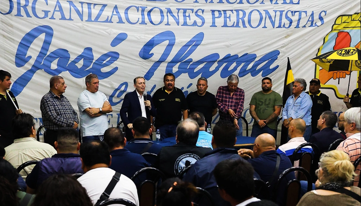 Gray se mostró junto a las 62 organizaciones peronistas de cara a las elecciones legislativas