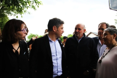 Junto a Kicillof, Guerrera visitó General Pinto y repudió la discriminación de Milei a los discapacitados