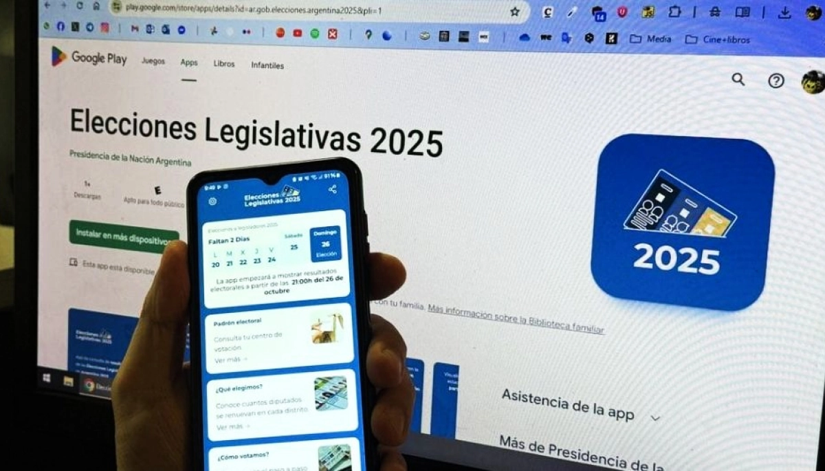 El Gobierno lanzó la app oficial para seguir los resultados de las elecciones del domingo