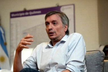 Máximo volvió a cuestionar sobre el desdoblamiento “lo hizo con una gran anticipación” aunque dijo “ya está”