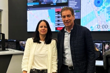 En nombre del PRO: Soledad Martínez y Mauricio Macri respaldaron la campaña de Santilli