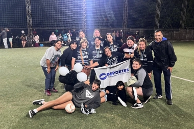 Roque Pérez finalizó las Olimpiadas Municipales y cerró los partidos de Baby Fútbol