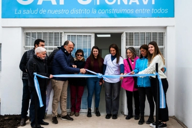 Más salud para Tres Arroyos: Garate inauguró la ampliación del CAPS en el barrio Fonavi