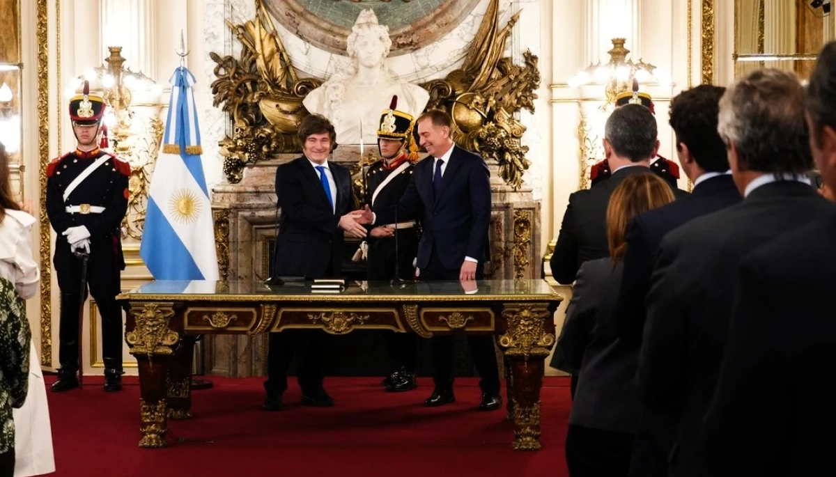 Diego Santilli asumió como ministro del Interior y sale a tender puentes con las provincias