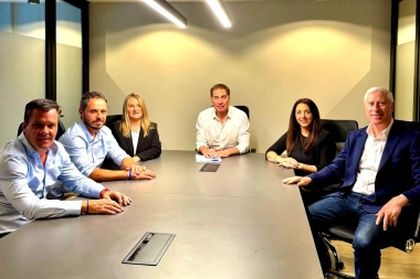 Santilli se reunió con Quintero Chasman para diagramar la fusión del Pro con LLA en Provincia