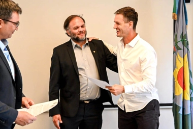 San Vicente agiliza trámites orientados a terrenos: Mantegazza firmó un convenio con el Consejo de Agrimensura