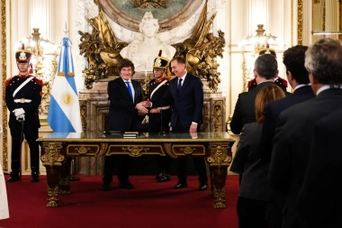 Diego Santilli asumió como ministro del Interior y sale a tender puentes con las provincias