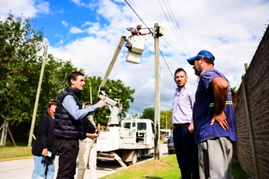Obras de empedrado e iluminación mejoran la conectividad y la seguridad en Domselaar