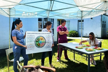 Chaves Municipio realizó una jornada de concientización sobre la diabetes en el barrio Parque Tantanakuy